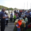Taufe Schlauchboot