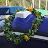 Taufe Schlauchboot