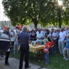 Taufe Schlauchboot